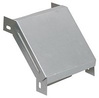 Угол для лотка вертикальный внешний с крышкой IEK ESCA 90град. 400х100 картинка